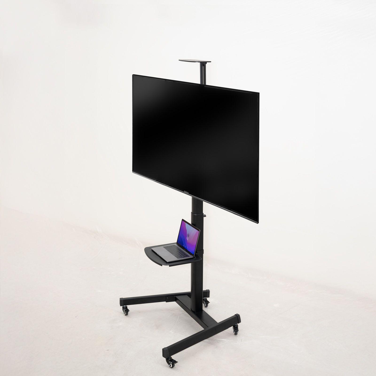 Suporte de Chão com Rodas para TV TOOQ FS1184M-B (37-70" - VESA 600x400 - 70 kg - Preto), miniatura 7