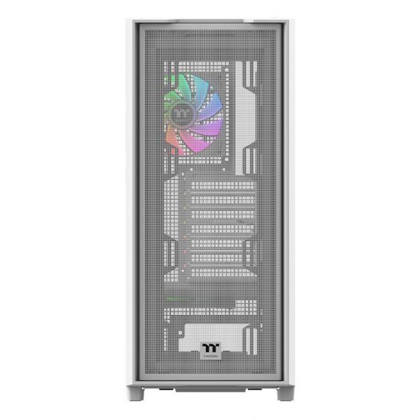 Caixa PC THERMALTAKE S380 TG ARGB Snow (PS2 - Midi Tower - SPCC, vidro temperado - Branco) — miniatura 2