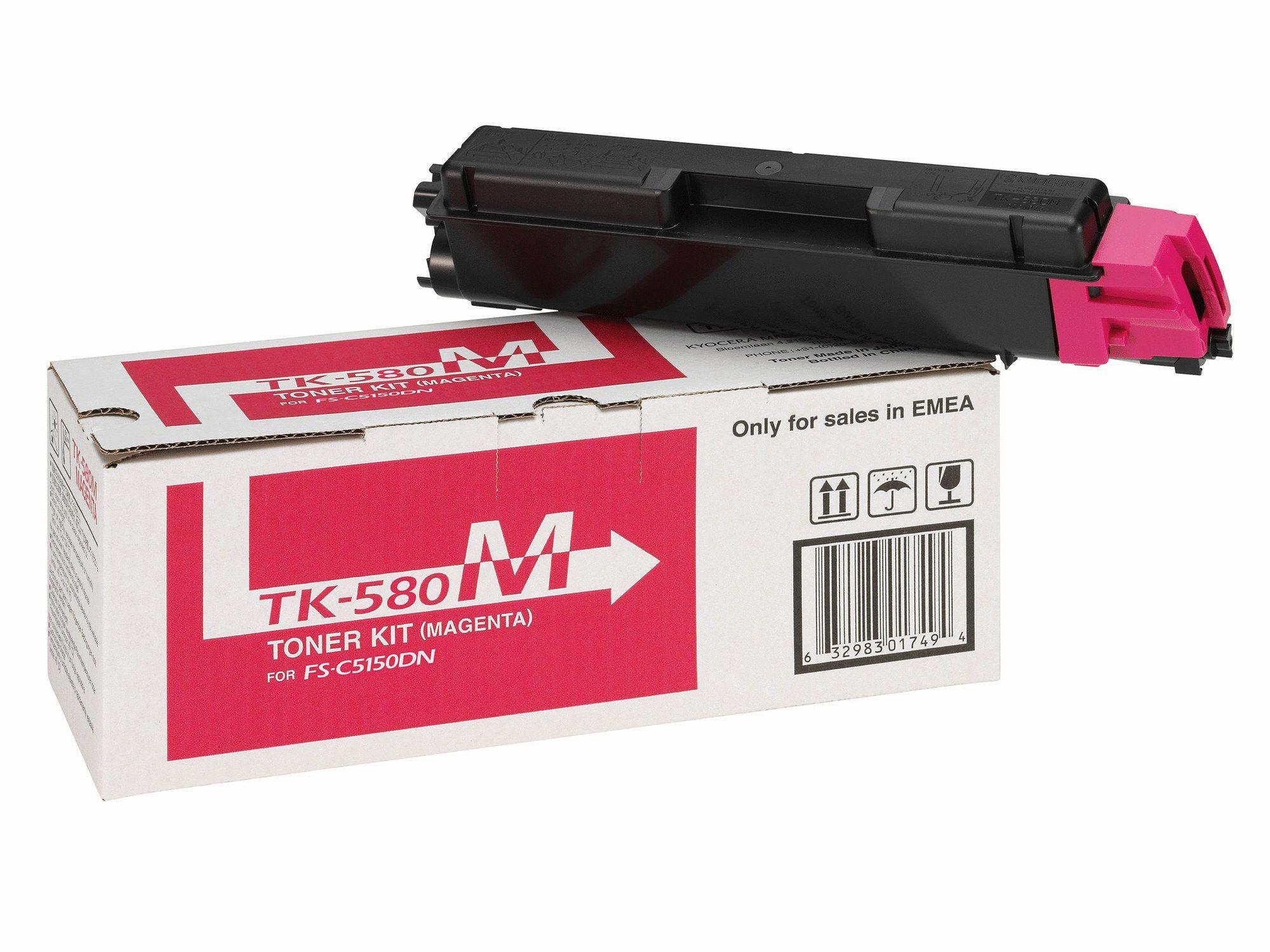 Toner KYOCERA TK-580M (2.800 páginas - Magenta), miniatura 4