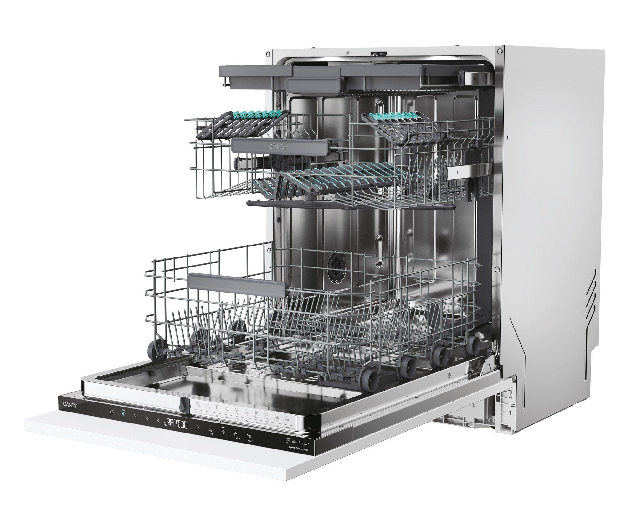 Máquina de Lavar Loiça de Encastre CANDY CNS4A4S3PSB (14 talheres - B - 9,5 l), miniatura 5