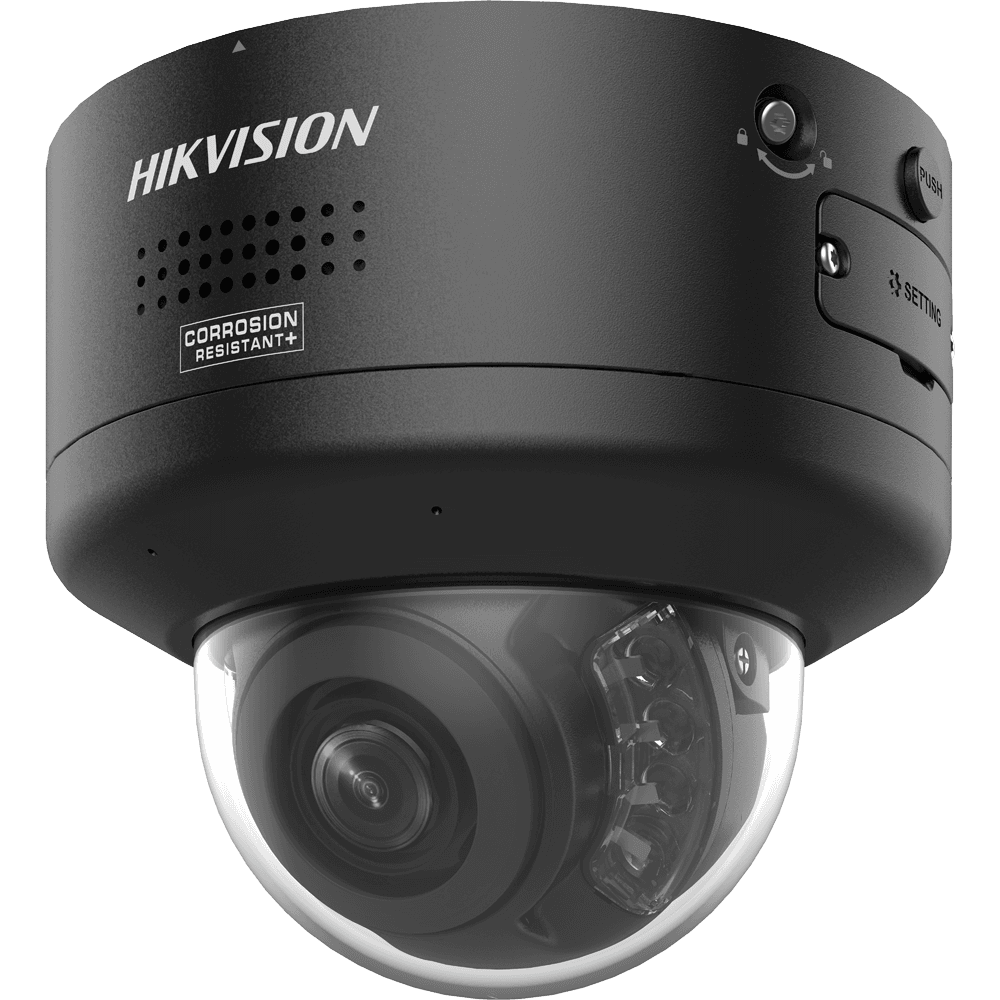 Câmara de Segurança IP HIKVISION DS-2CD2767G3-LIPTRZS2UY/SRB(2812)BLK (6 MP - PoE+)