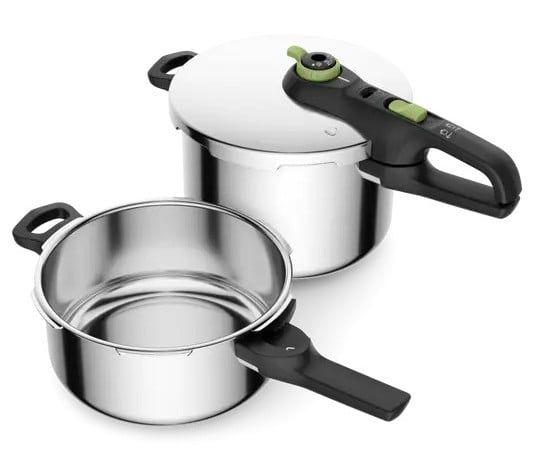 Panela de Pressão TEFAL P25843 Secure TR (Preto)