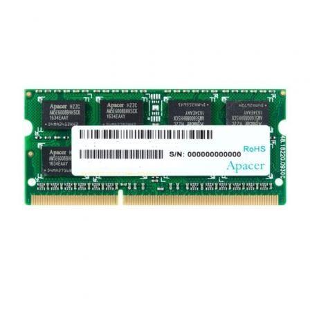 Memória RAM APACER DS.04G2K.KAM (1600 MHz - 4 GB - SO-DIMM)