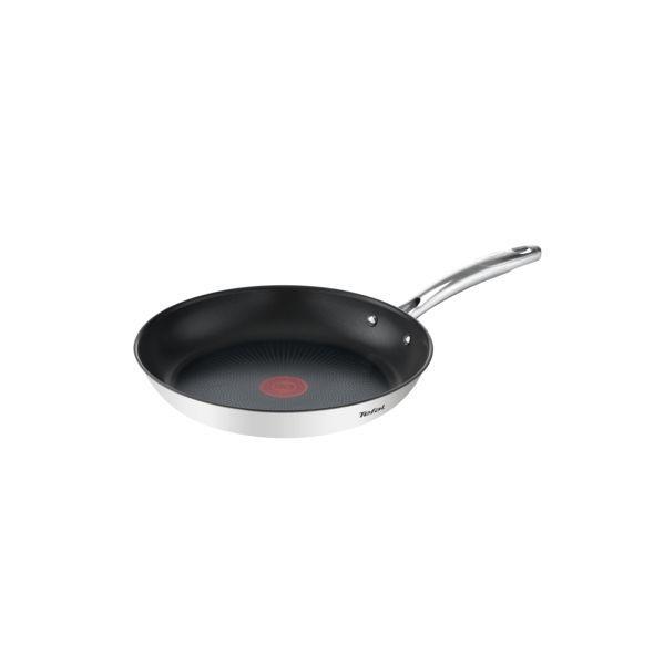 Conjunto de Frigideiras TEFAL Duetto+ G732S335 (Aço inoxidável - Preto e Aço Inoxidável), miniatura 4