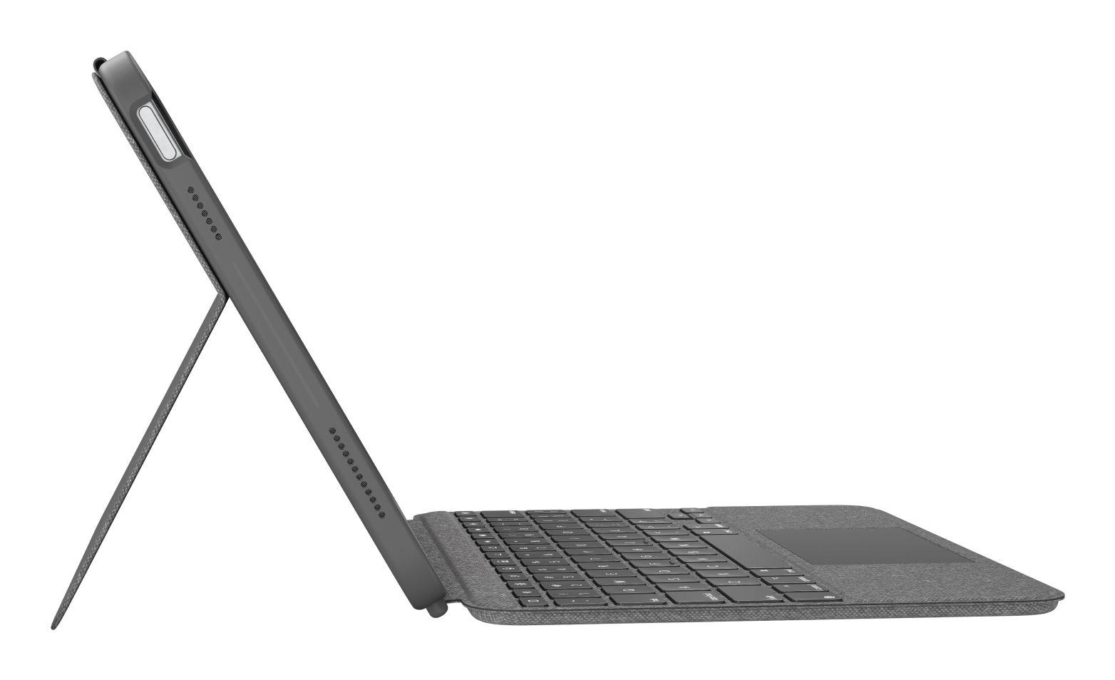 Teclado LOGITECH Combo Touch para iPad 10.ª Geração (Espanhol - Smart Connector - Acoplamento - Cinzento Oxford) — miniatura 6