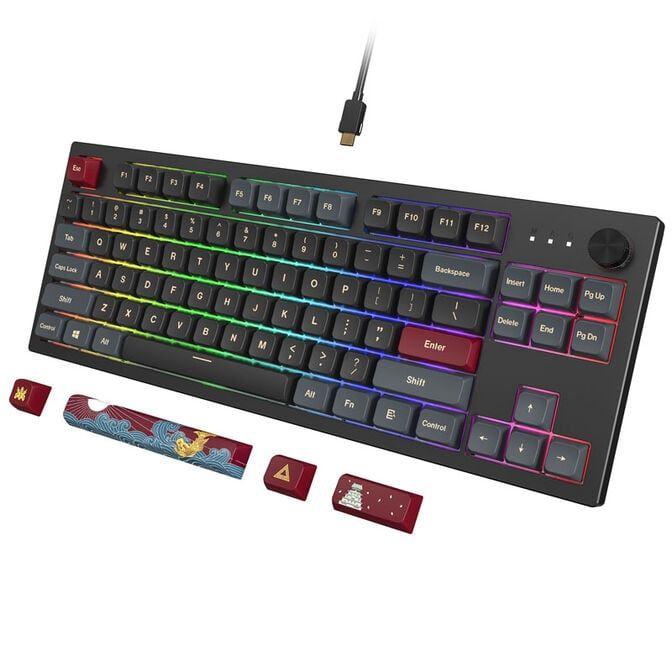 Teclado MONTECH MKey TKL Darkness (US - TKL - USB - Preto) — miniatura 3