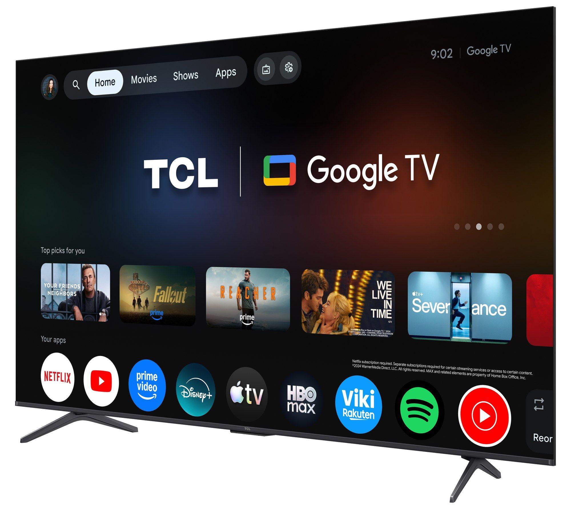 Televisão TCL TV 75P8L (QD-Mini LED - 3840 x 2160 pixels - Mini LED - Preto) — miniatura 6