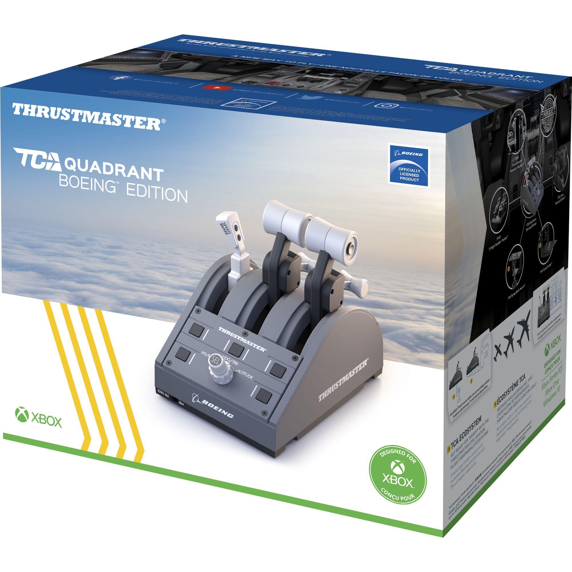 Quadrante de Potência THRUSTMASTER TCA Quadrant Boeing Edition (Xbox - USB - Com fios - Cinzento) — miniatura 9