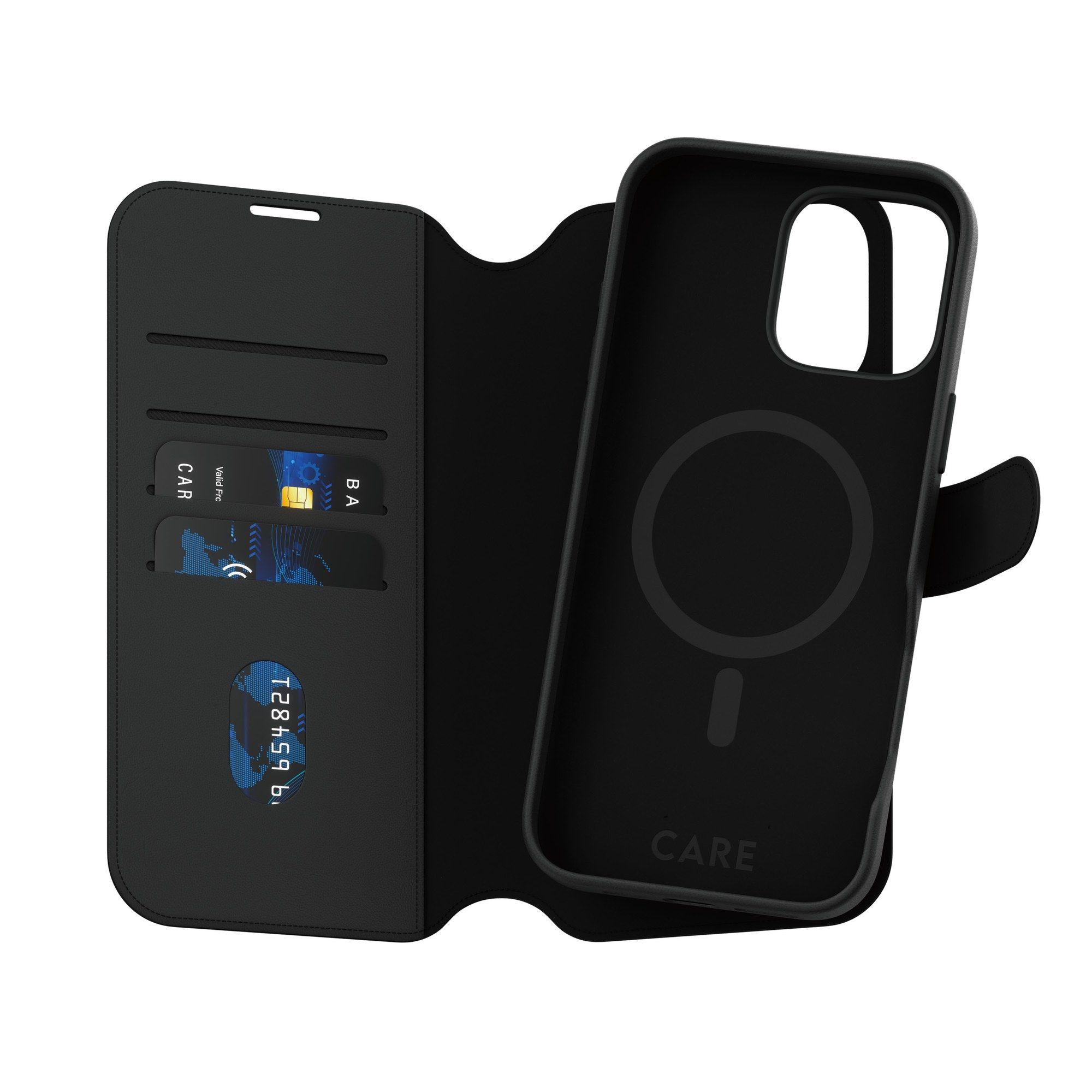 Capa tipo Carteira PANZERGLASS CARE Tango 2-in-1 para iPhone 16 Pro Max (Apple iPhone 16 Pro Max - Apple - Policarbonato - Preto)