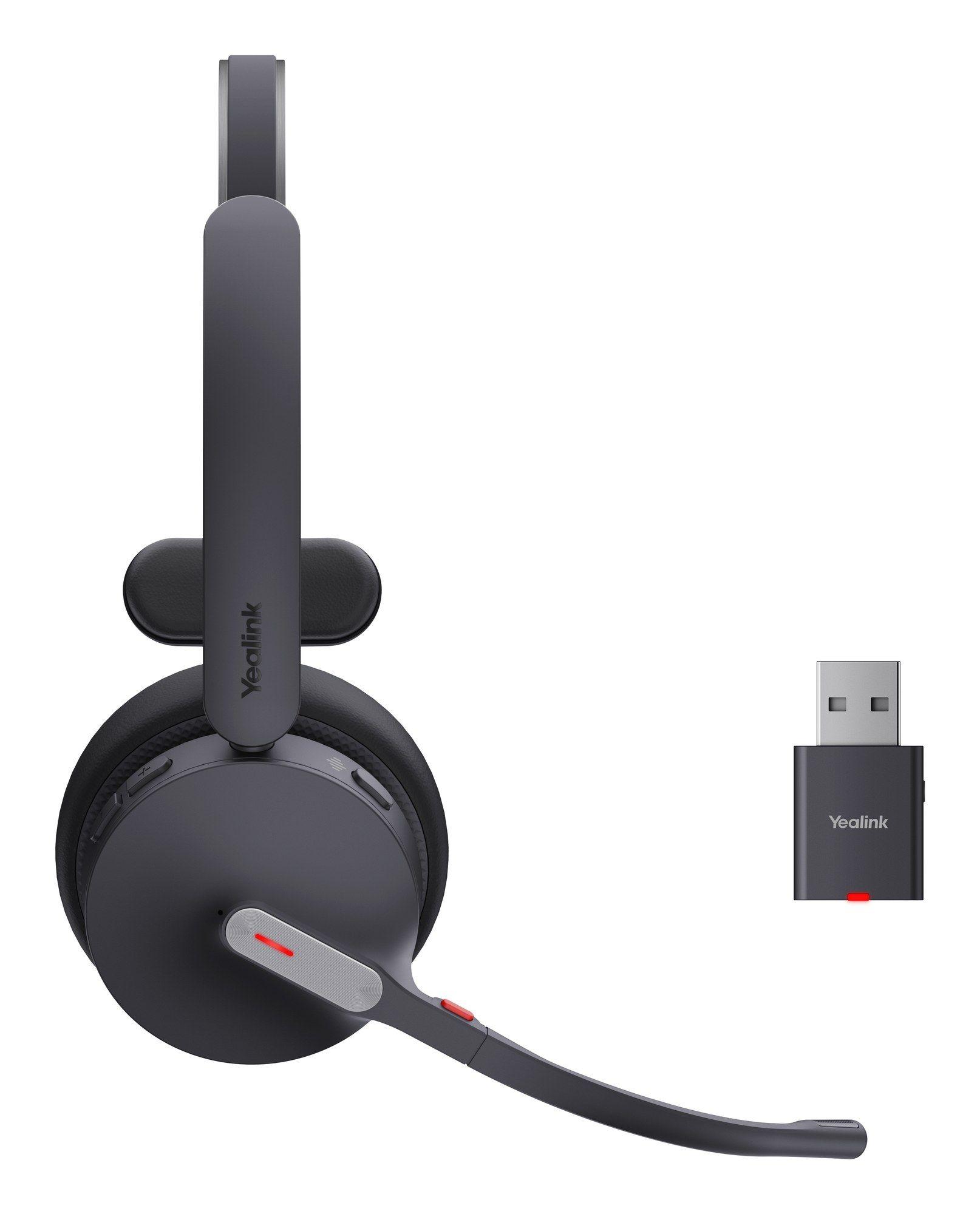 Headset YEALINK WH64 Hybrid Mono UC (Monofónico - Sem fios - Supra-aural - Preto), miniatura 2