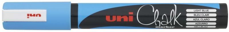 Marcador de Giz Líquido UNIBALL PWE-5M (Azul-claro)