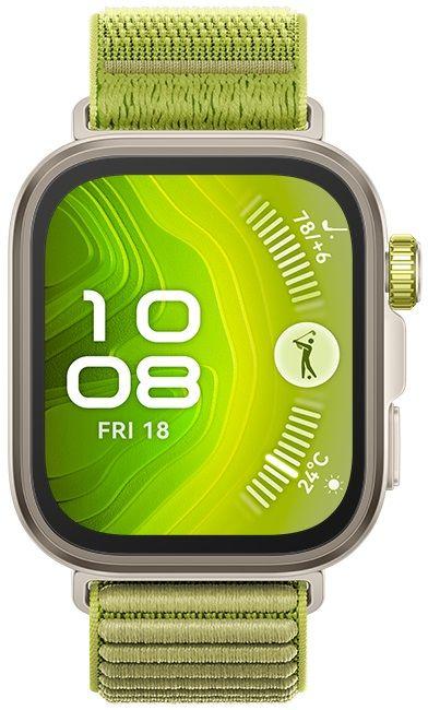 Smartwatch HUAWEI Watch Fit 4 Pro (Retangular - AMOLED - 1,82" - Verde) — miniatura 3