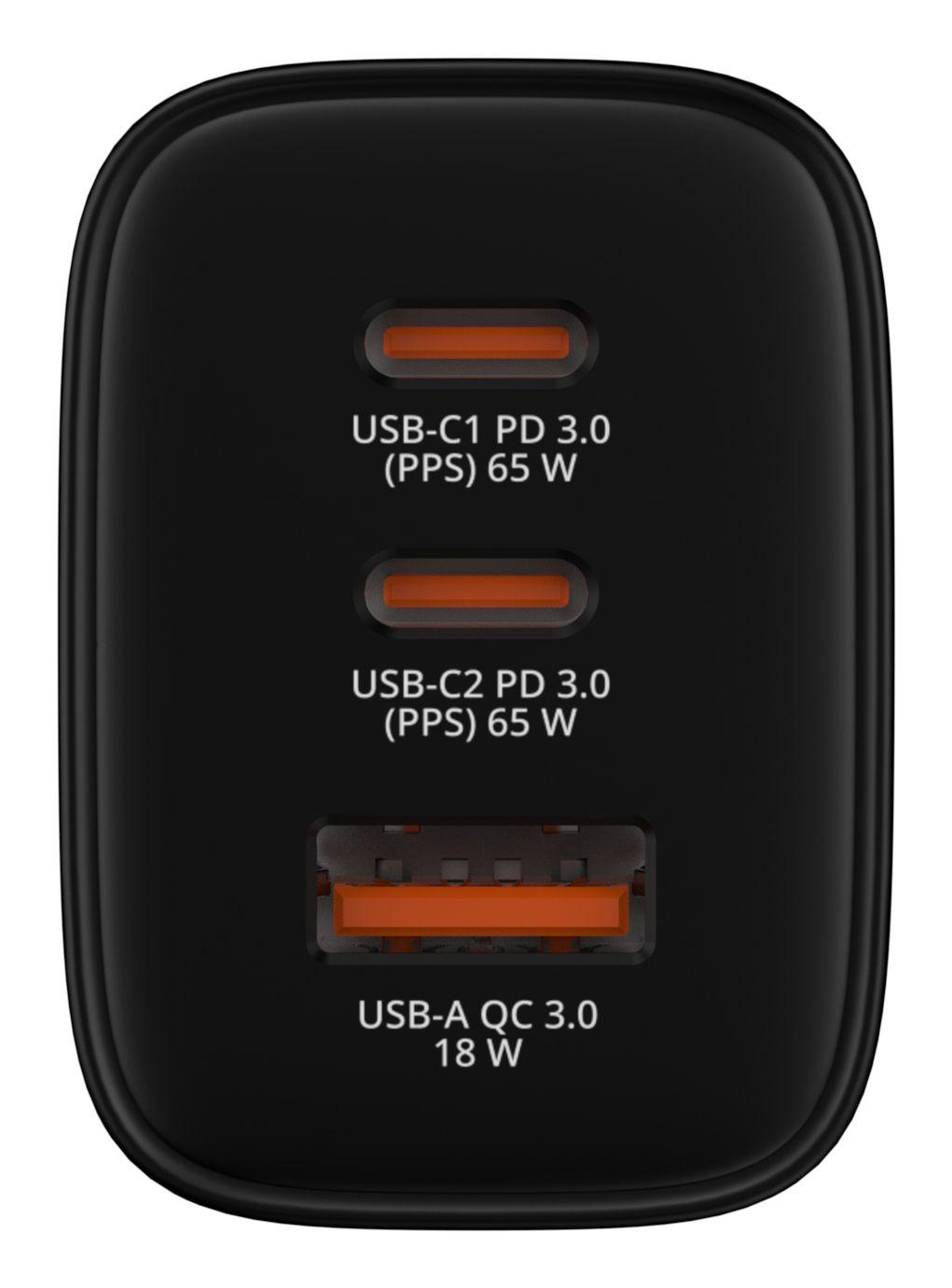 Carregador de Parede VERBATIM GaN III Essentials 32352 (Universal - Tipo C - Preto) — miniatura 4