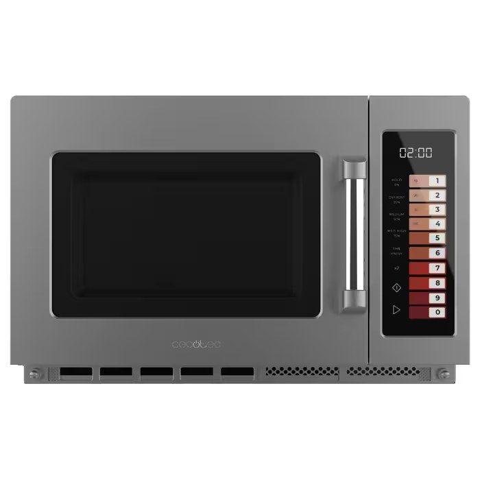 Micro-ondas Independente CECOTEC FlatPro 3400 (2100 W - 34 L - Cinzento)