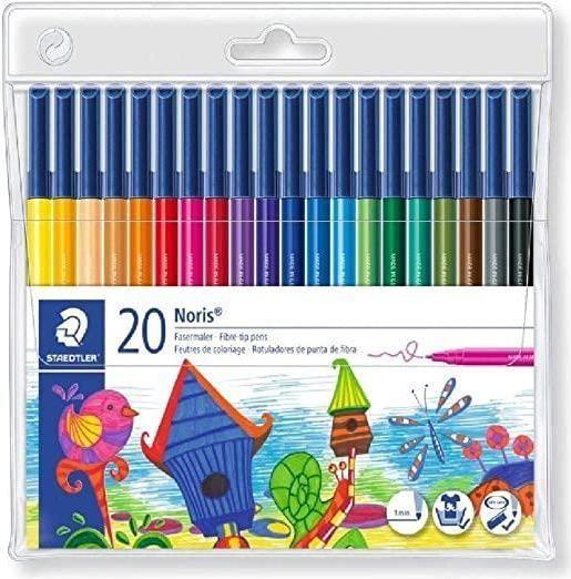 Marcadores de Fibra STAEDTLER 326 C20 (Polipropileno - Cores Sortidas)