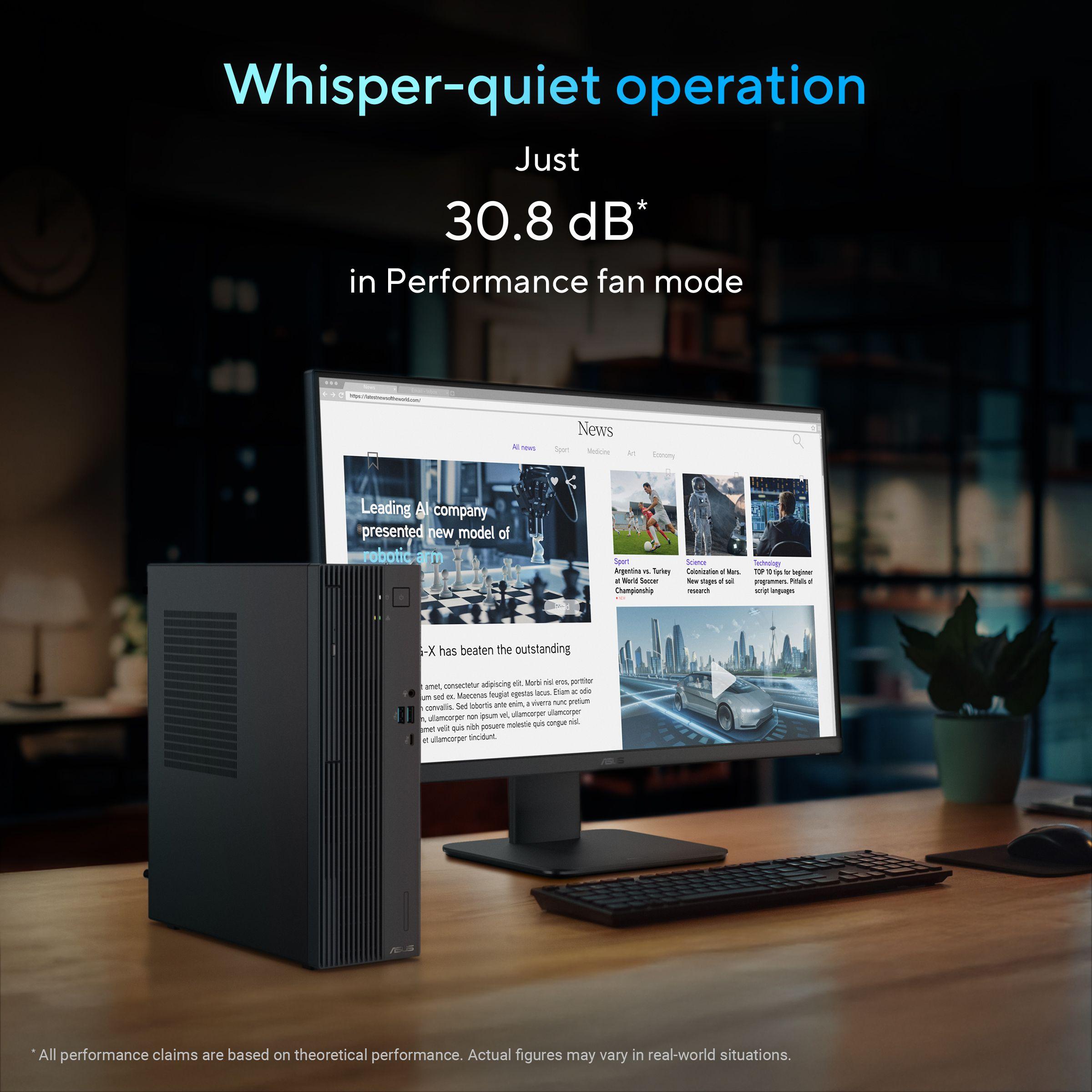 PC Workstation ASUS ExpertCenter P500 SFF P500SV-05210H009X (Windows 11 Pro - Intel Core 5 - 210H - Cinzento) — miniatura 6