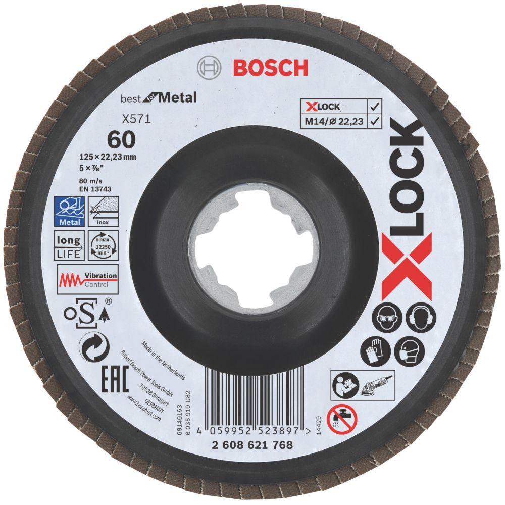 Disco de Lamelas BOSCH X571 (Metal - 125 mm)