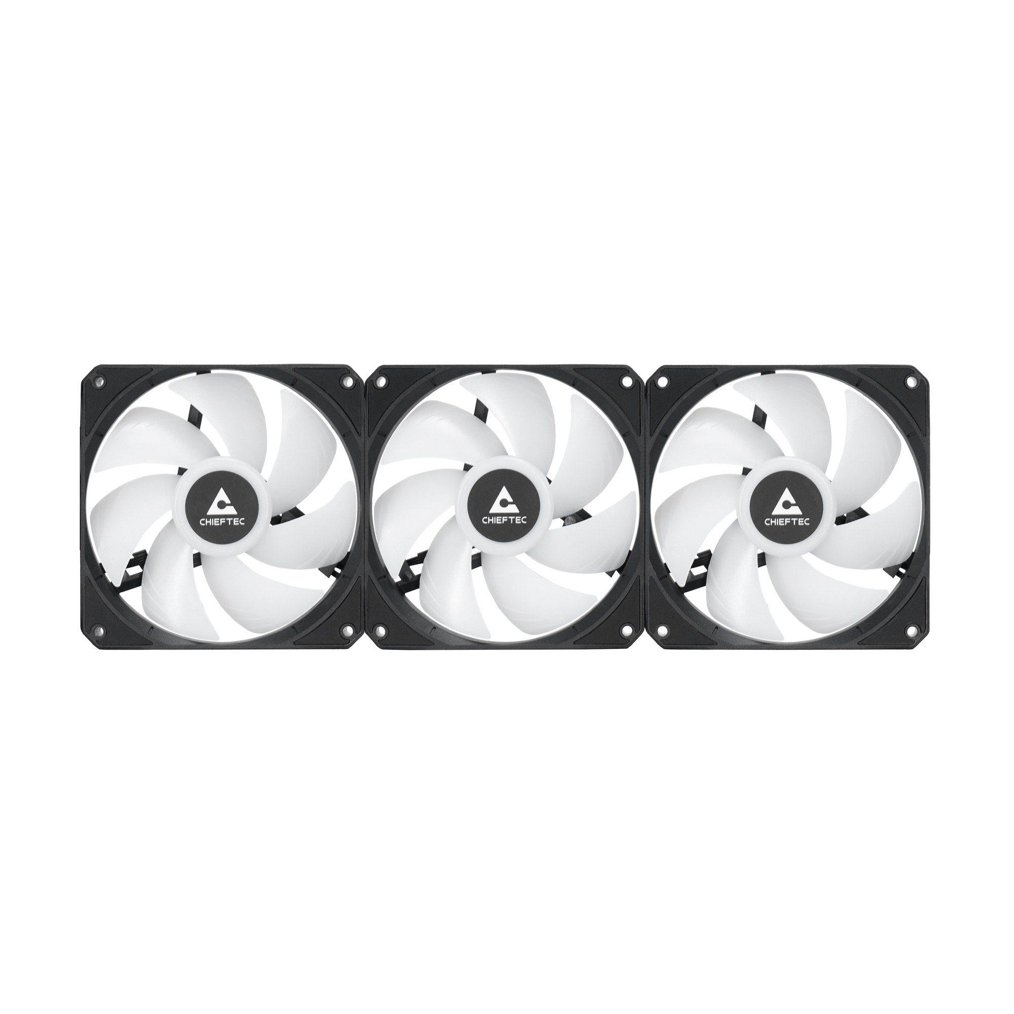 Sistema de Refrigeração Líquida AIO CHIEFTEC ICEBERG PRO 360 RGB CLC-360-VRM-RGB (120 mm - 2200 RPM - Multi - Preto), miniatura 2