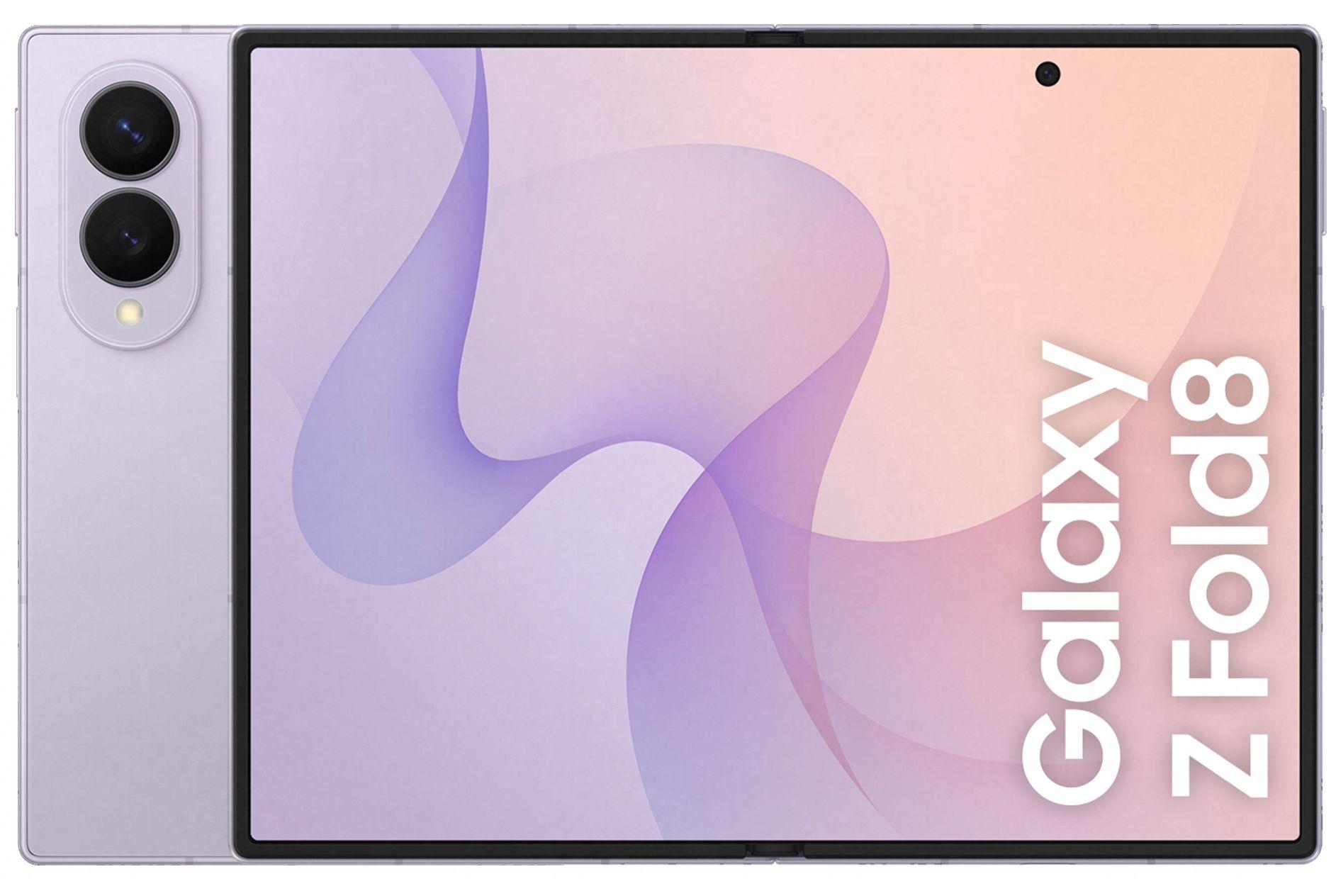 Smartphone SAMSUNG Galaxy Z Fold8 (12GB/512GB - 7,6" - Lavanda)