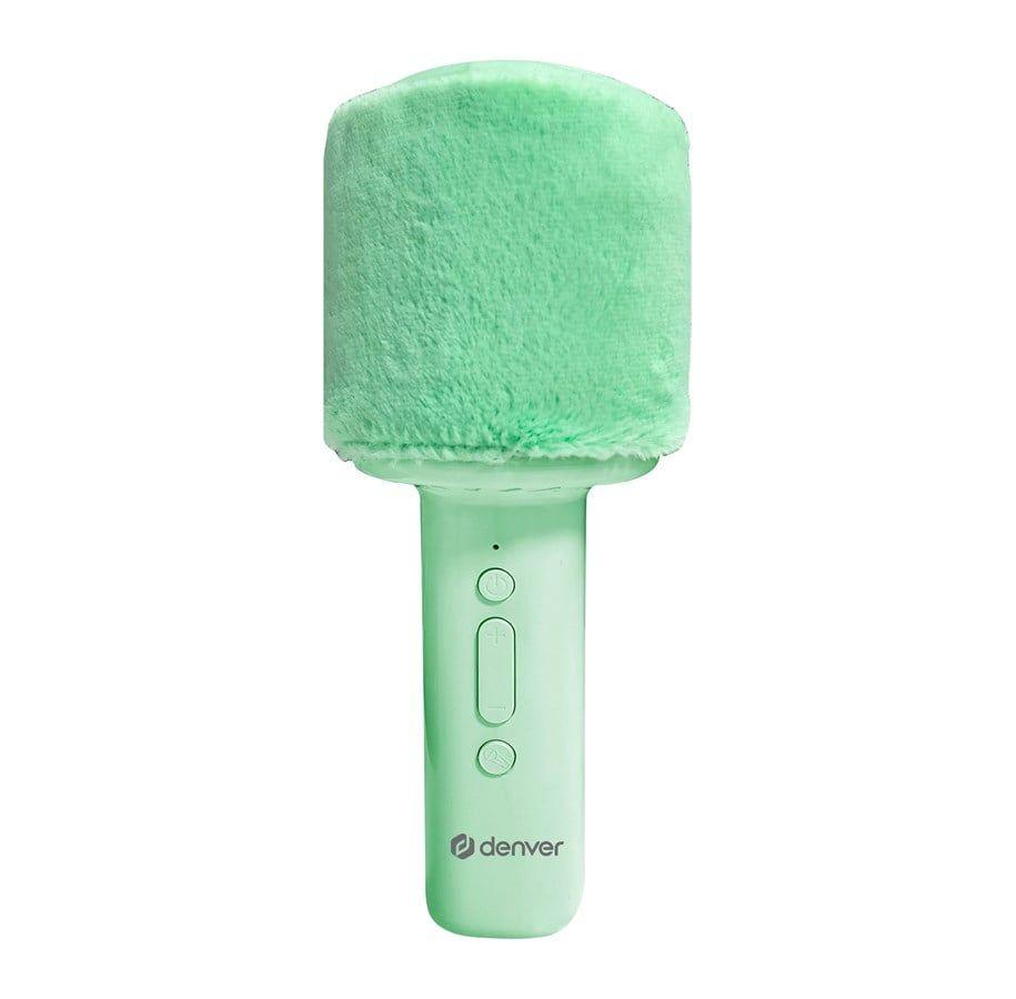 Microfone com Coluna Bluetooth DENVER KMS-30GN (Bluetooth - Verde)
