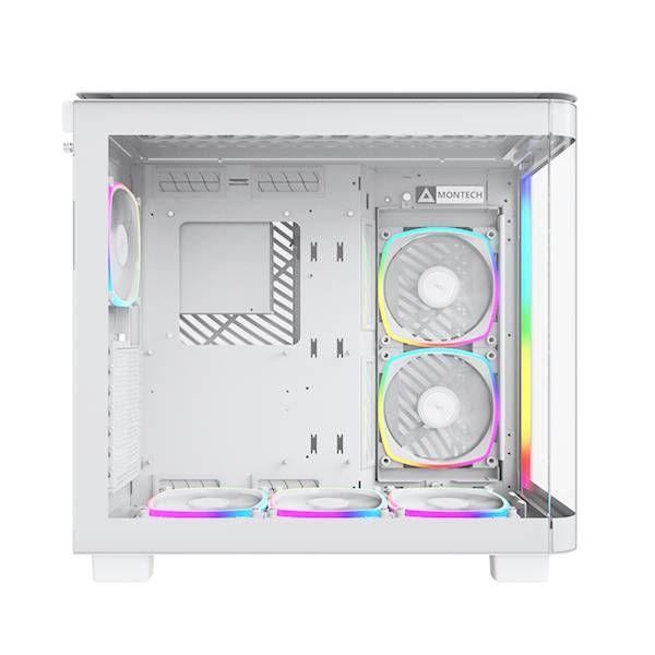 Caixa PC MONTECH King 95 PRO ARGB (ATX, micro ATX, Mini-ITX - ATX, SFX, SFX-L - Midi Tower - Branco) — miniatura 5