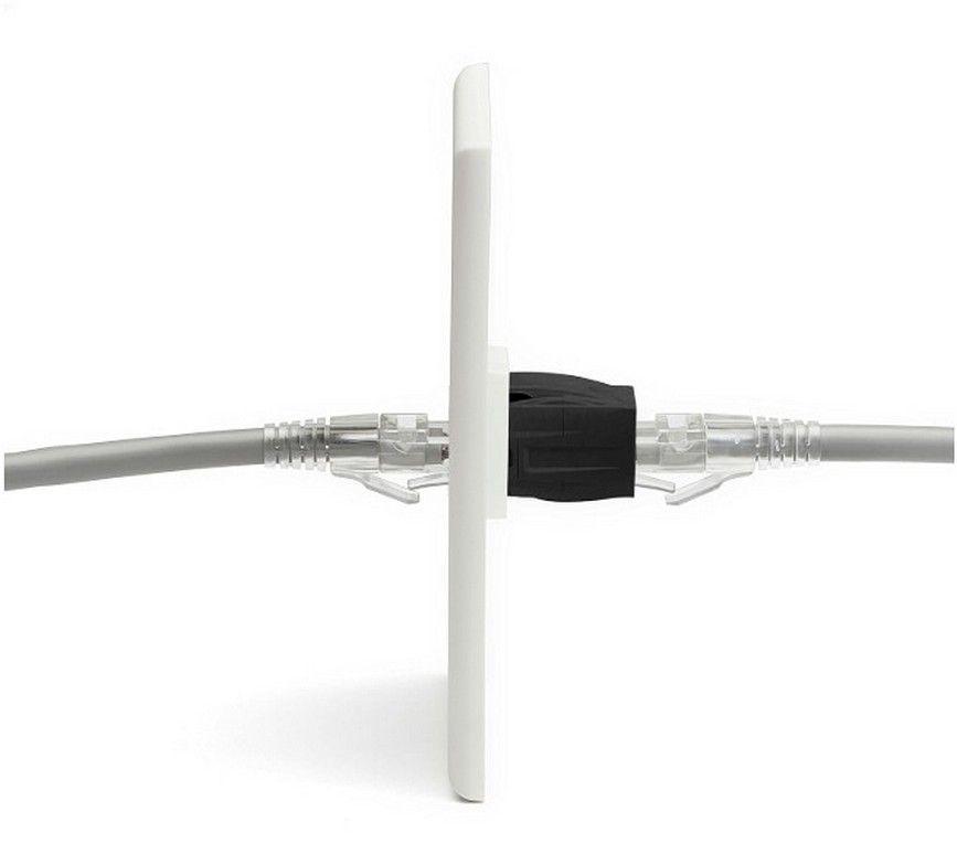 Acoplador Keystone RJ45 EQUIP 125580 (RJ-45 - Preto), miniatura 8