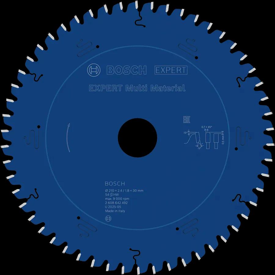 Lâmina de Serra Circular BOSCH EXPERT for Wood 2608644518 (Madeira)