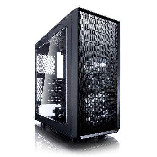 Caixa ATX FRACTAL DESIGN Focus G (ATX, Micro ATX, ITX - Midi Tower - Branca - Preto)