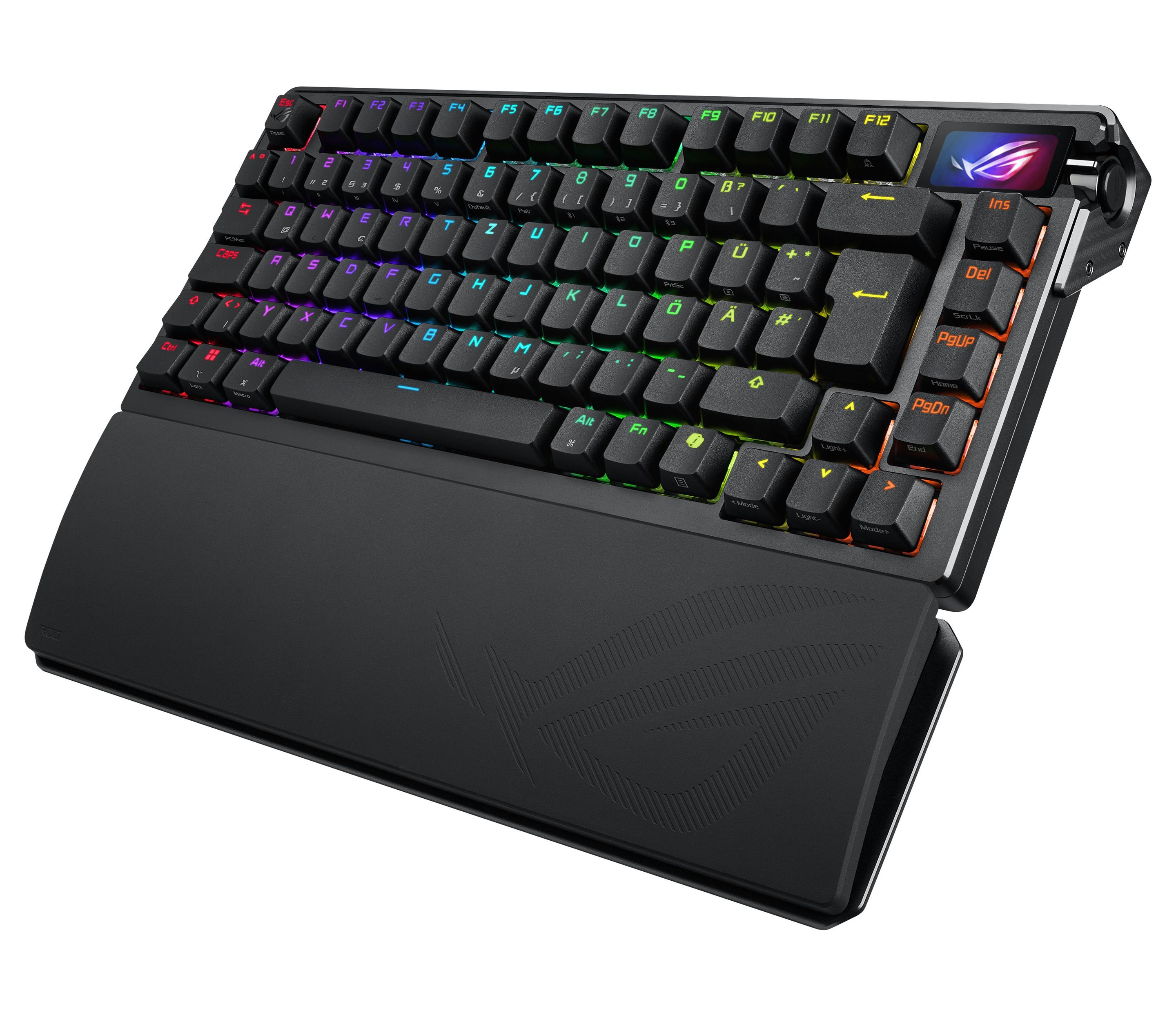 Teclado ASUS ROG Azoth Extreme (QWERTZ - Interruptor de chave mecânico - 75% - Preto) — miniatura 2
