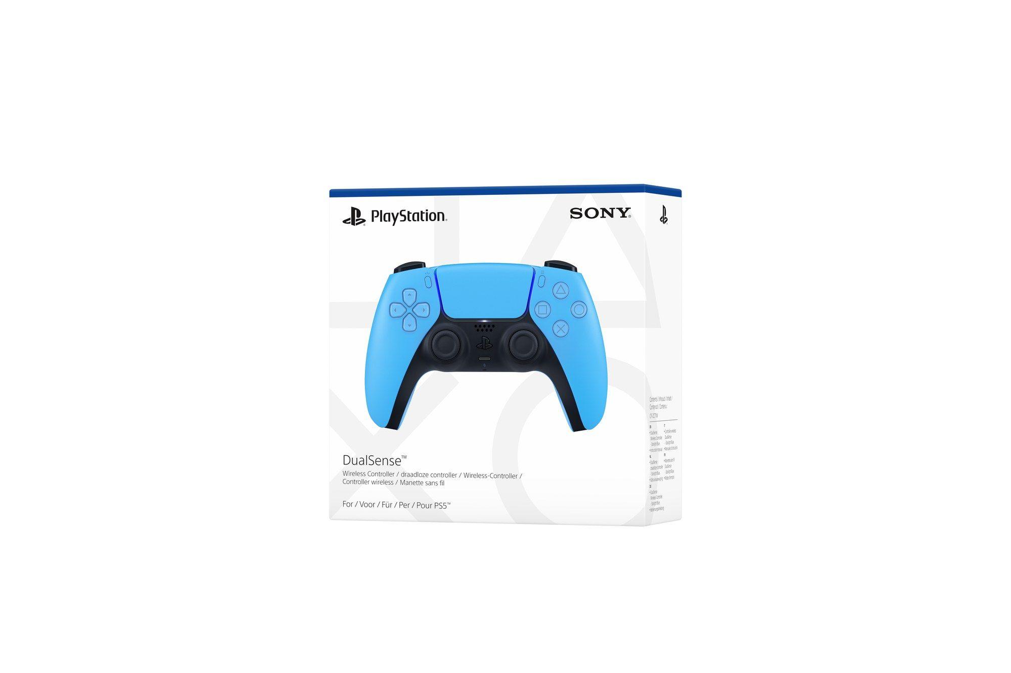 Comando SONY DualSense V2 1000040195 (PlayStation - Bluetooth e USB - Com fios e sem fios - Azul Estelar) — miniatura 7