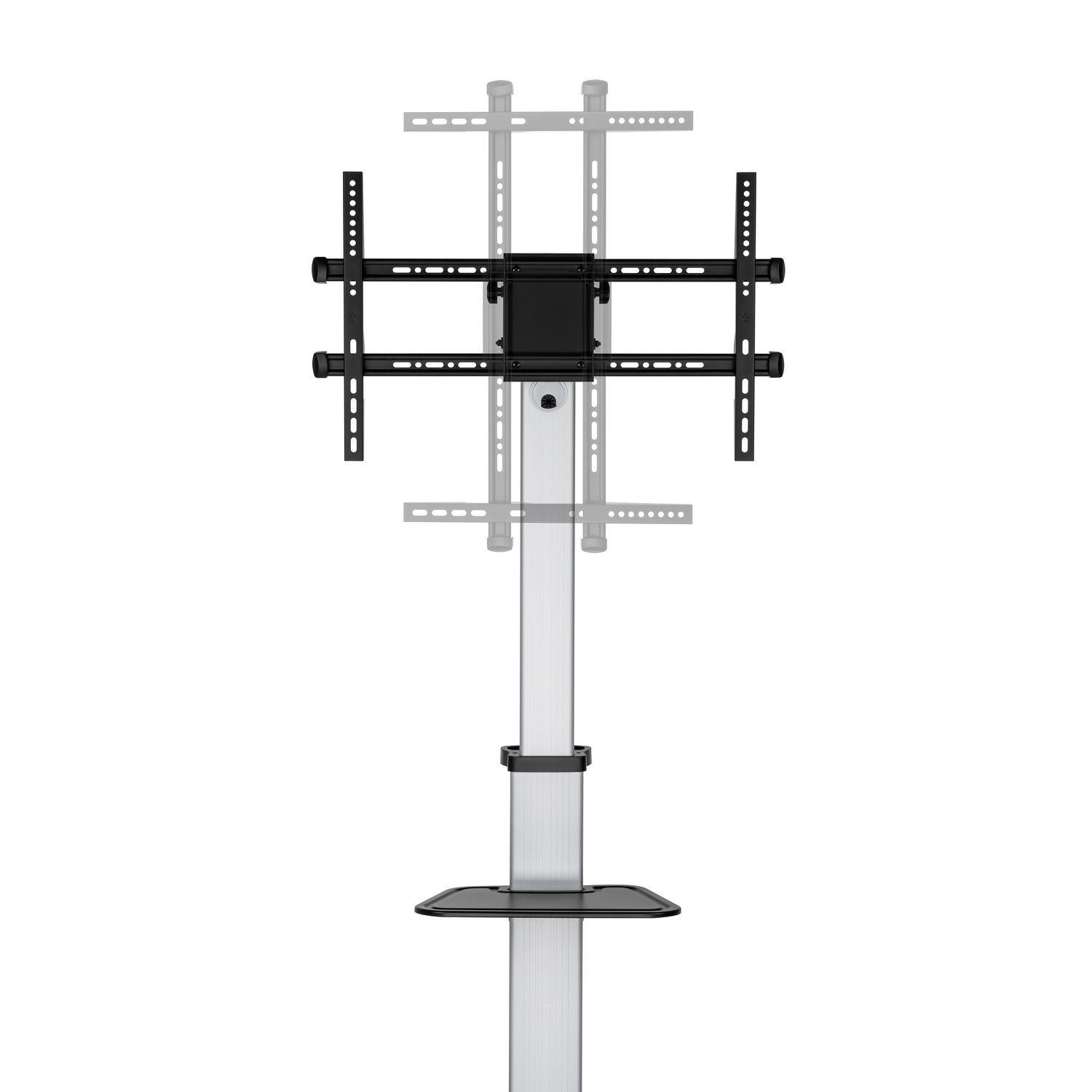 Suporte de Chão com Rodas para TV AISENS FT86TRE-197 (37-86" - 50 kg - Preto e Prateado), miniatura 4