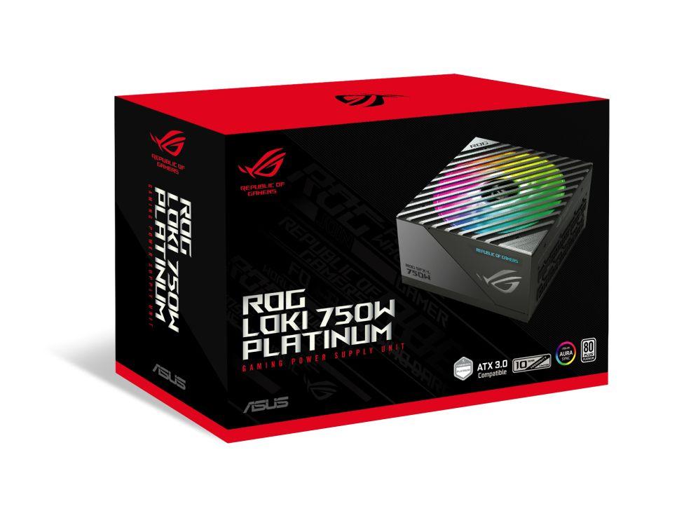 Fonte de Alimentação ASUS ROG Loki SFX-L 750W (ATX - SFX - 750 W - Preto e Prateado), miniatura 12