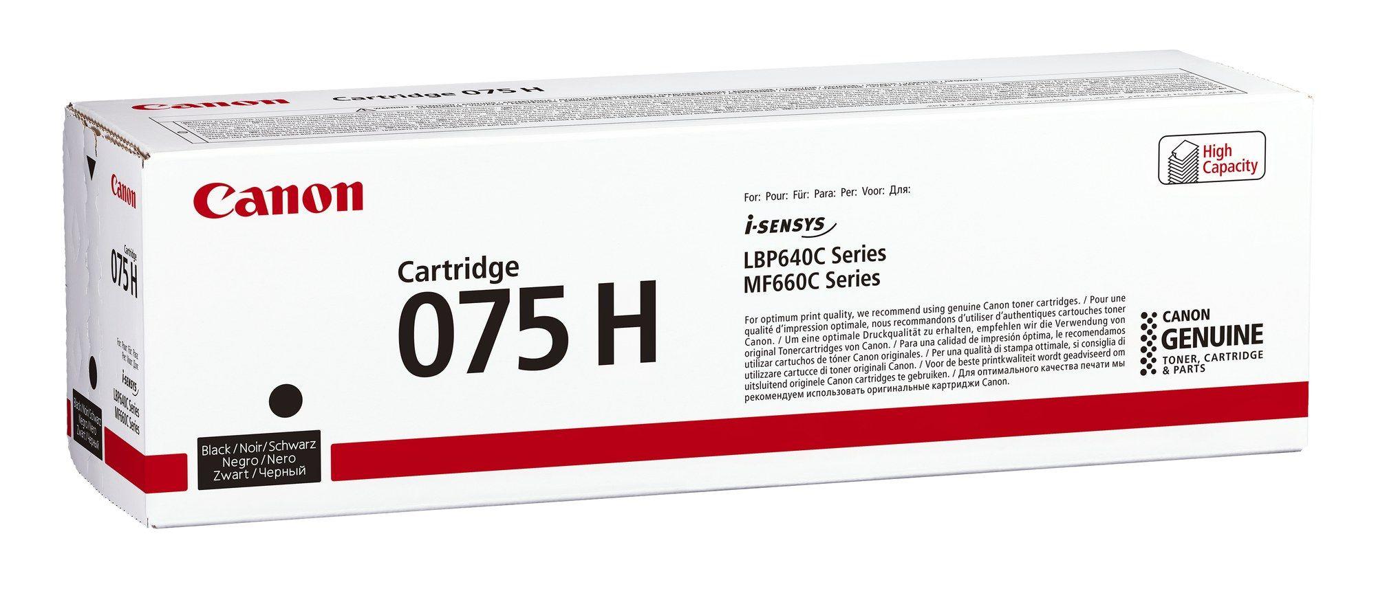 Toner CANON 075 H BK (3500 páginas - Preto), miniatura 3
