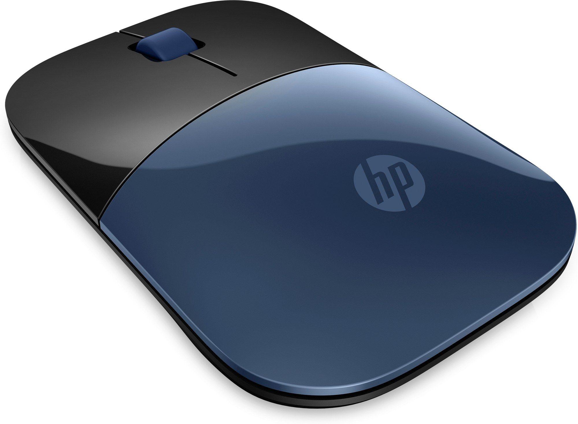 Rato HP Z3700 (Ambidestro - 1200 DPI - Blue LED - Preto/Azul), miniatura 2