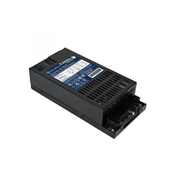 Fonte de Alimentação SILVERSTONE TECHNOLOGY FX600z Platinum (Flex ATX - 600 W - Preto)