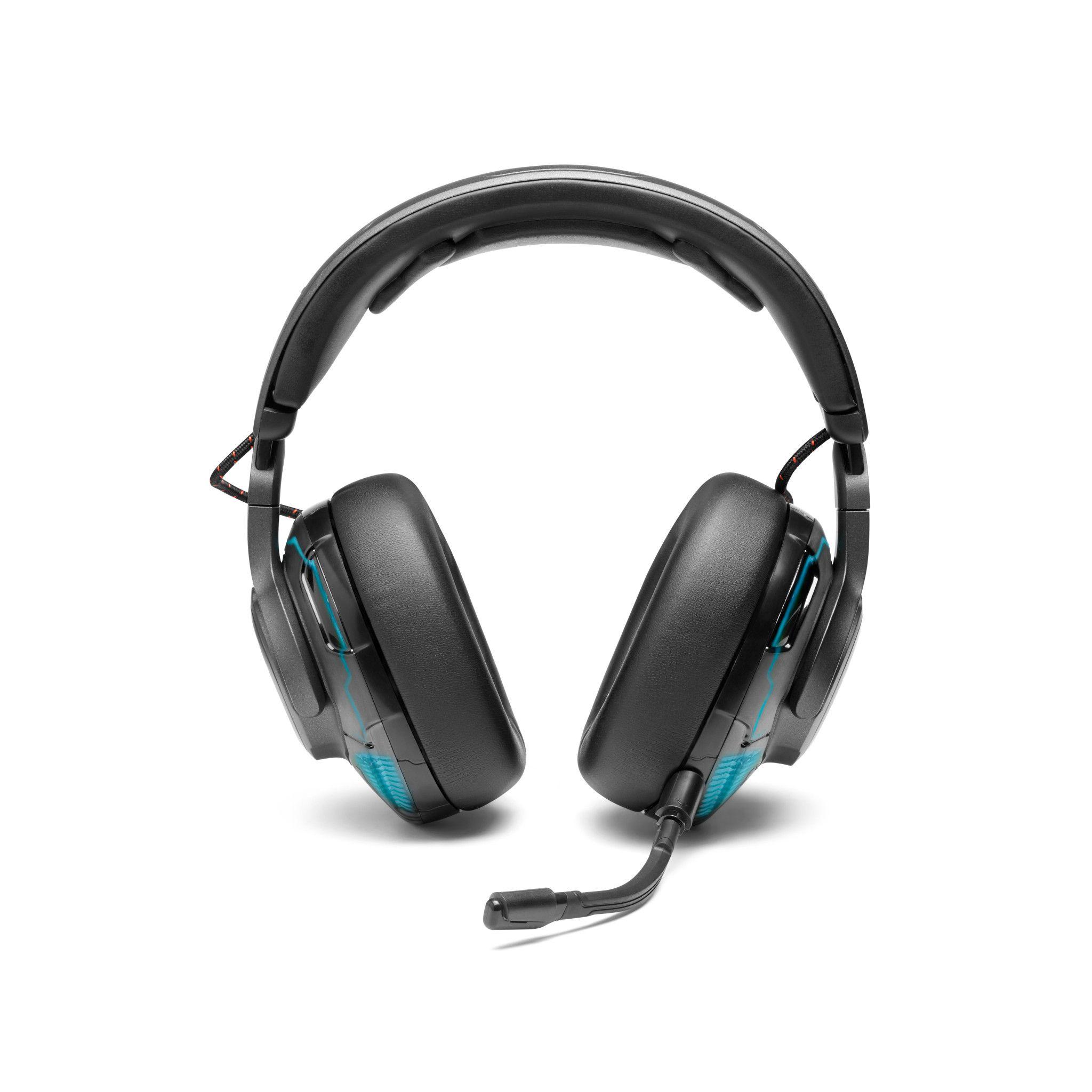 Headset Gaming JBL Quantum One (Binaural - Com fios - Circum-aural - Preto)