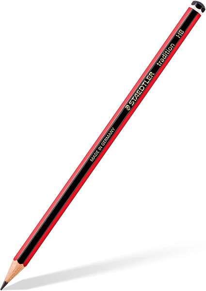 Lápis de Grafite STAEDTLER Tradition 110 (Preto e Vermelho)
