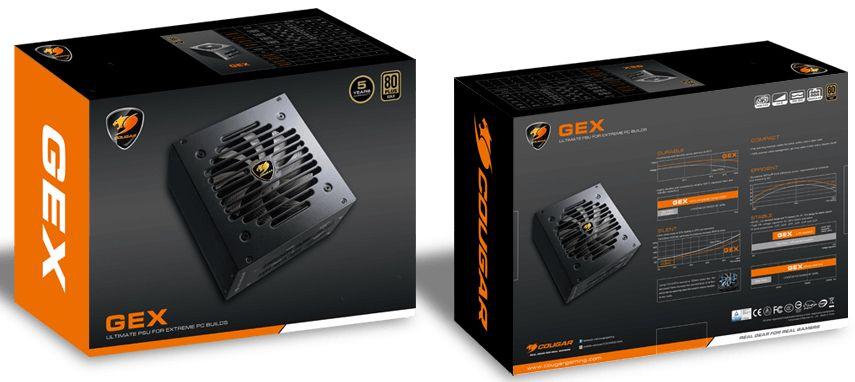 Fonte de Alimentação COUGAR GEX 850 (ATX - 850 W - 80 PLUS Gold - Preto), miniatura 8
