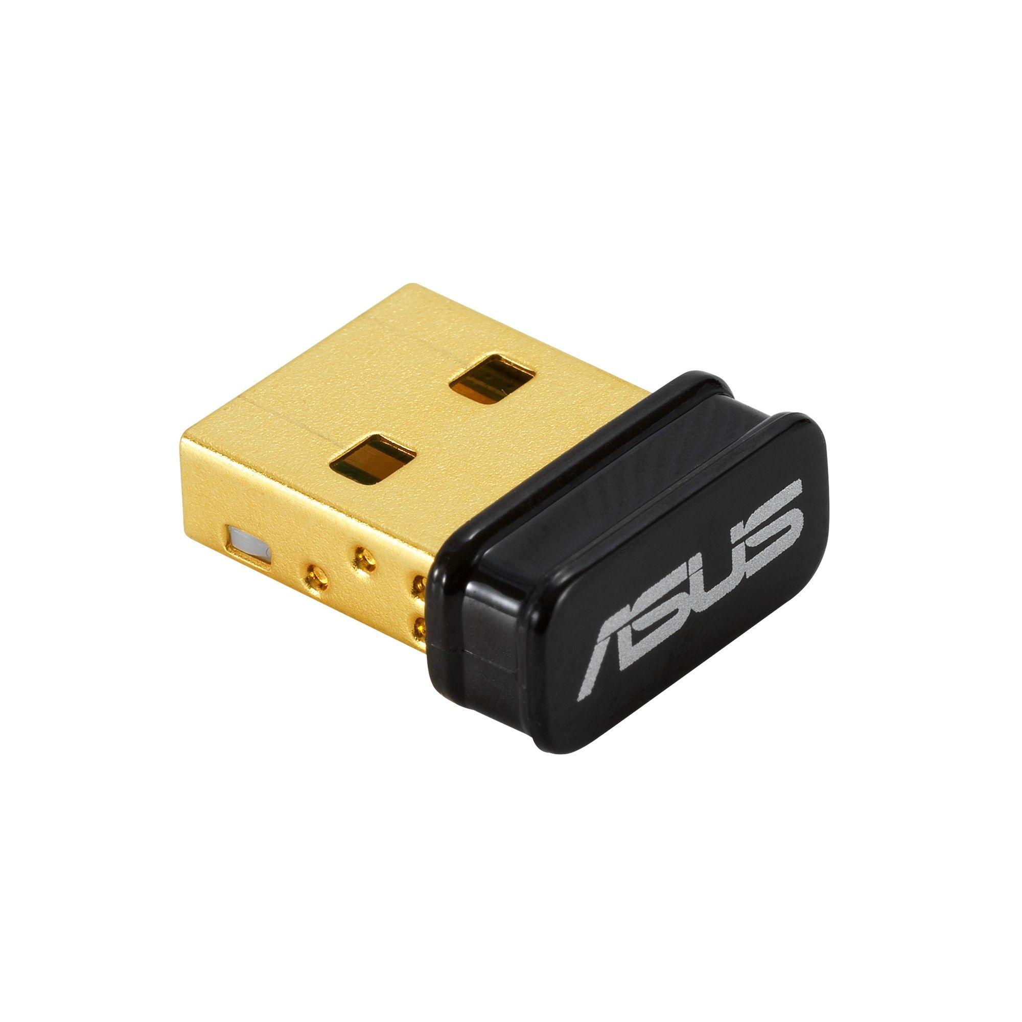 Adaptador Bluetooth ASUS USB-BT600 (USB - 1,5 Mbit/s - Preto/Dourado)