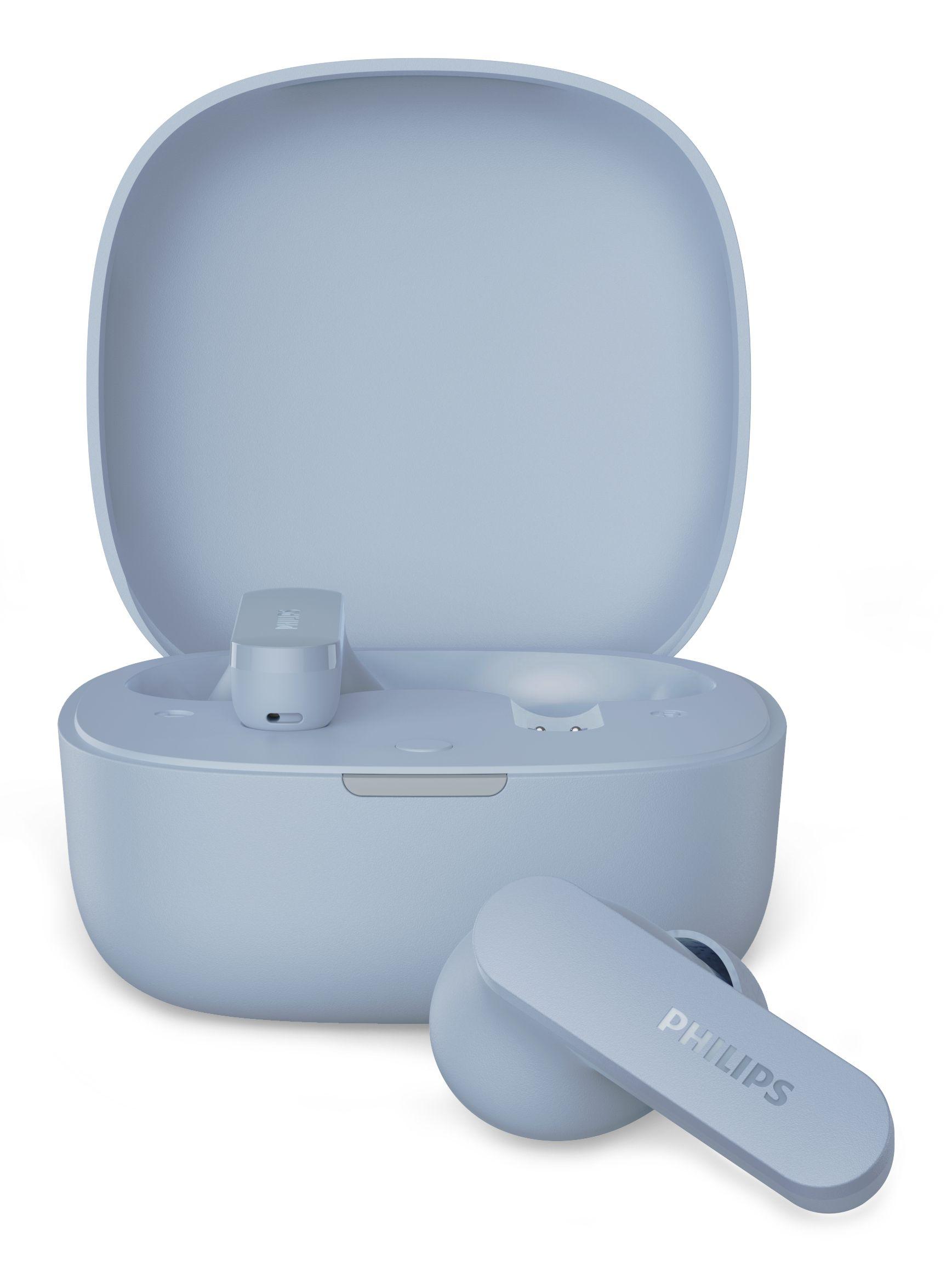 Auscultadores True Wireless PHILIPS TAT2100LB/00 (36 h - Azul Claro)