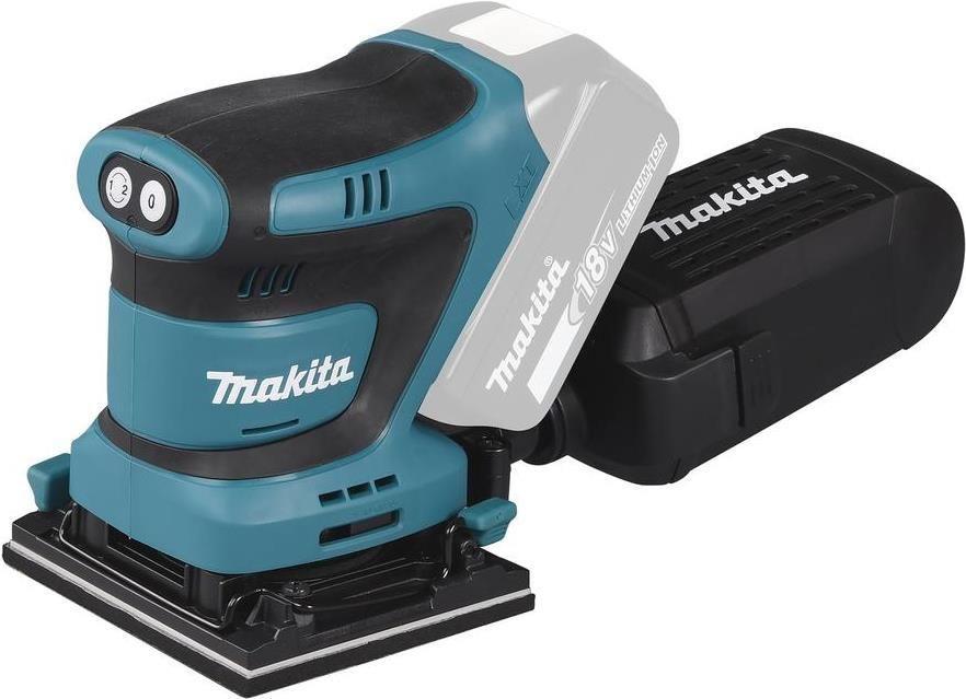 Lixadora Orbital MAKITA DBO480Z (Preto e Azul), imagem 1