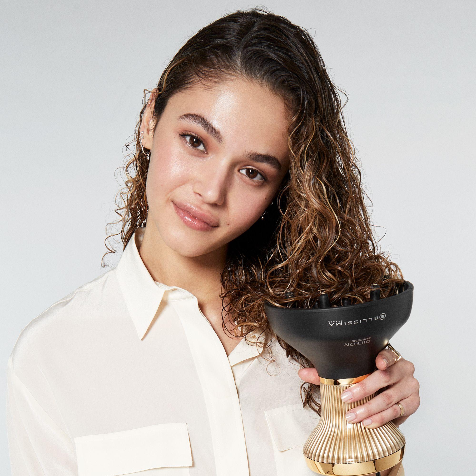 Secador de Cabelo BELLISSIMA Diffon Supreme Ion Care XL (Cerâmica - Preto/Dourado) — miniatura 8