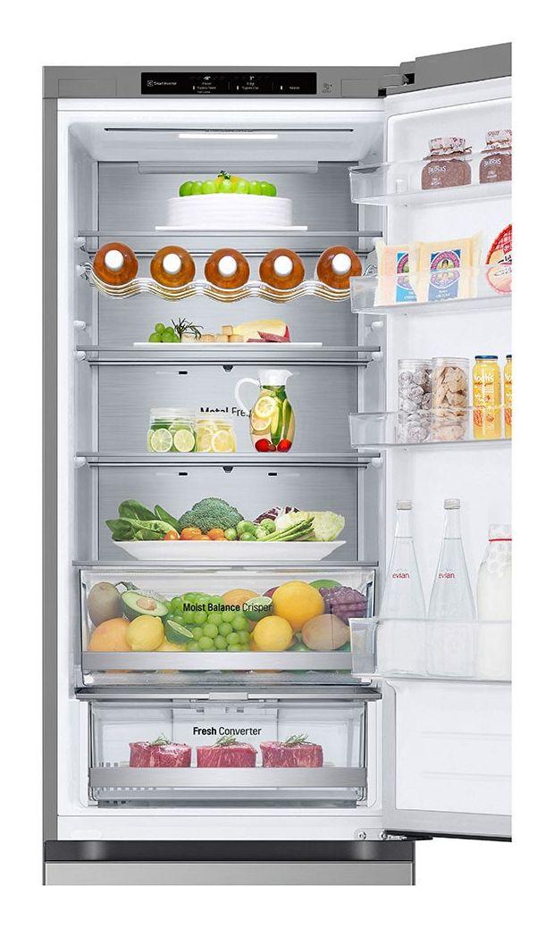 Frigorífico Combinado Independente LG GBV5240APY (387 l - 203x59,5x67,5 cm - 60 cm - Inox), miniatura 4