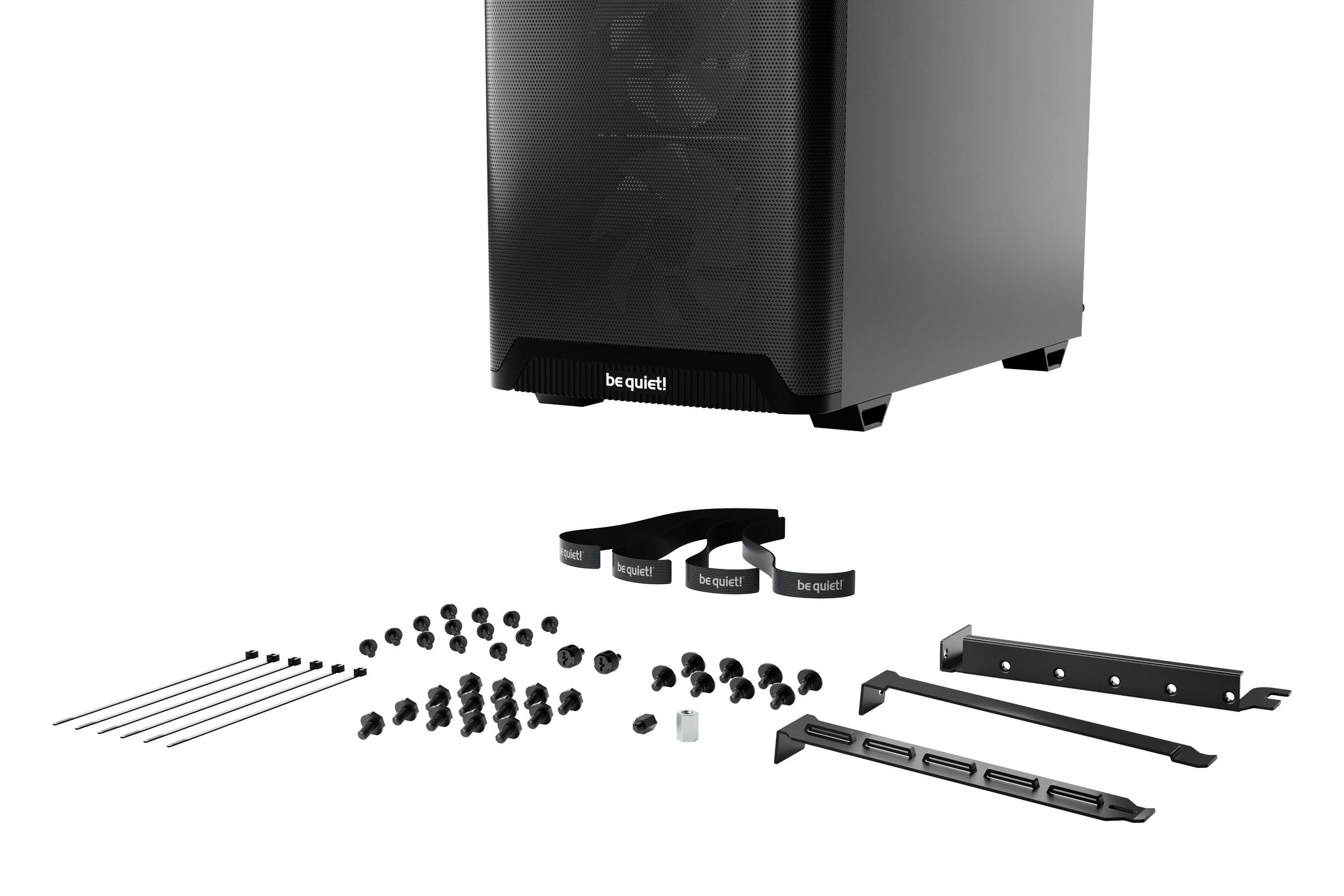 Caixa PC BE QUIET! Pure Base 501 LX ARGB (ATX, micro ATX, Mini-ATX - ATX, PS2 - Midi Tower - Preto) — miniatura 7