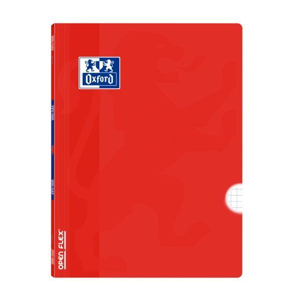 Caderno OXFORD School Classic Openflex A4 (Plástico resistente - Vermelho)
