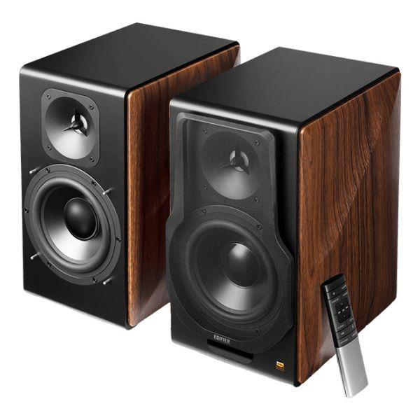 Colunas EDIFIER S3000MKII (Coaxial, Ótico, XLR - 256 W RMS - Colunas estéreo 2.0 - Castanho), miniatura 3