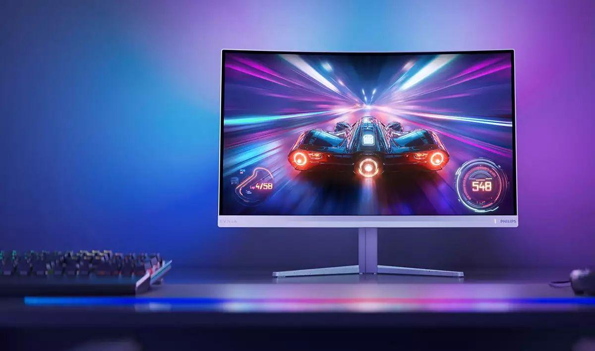 Monitor PHILIPS Evnia 5000 27M2C5201L/00 (27" - Fast VA - 180 Hz - Branco) — miniatura 17