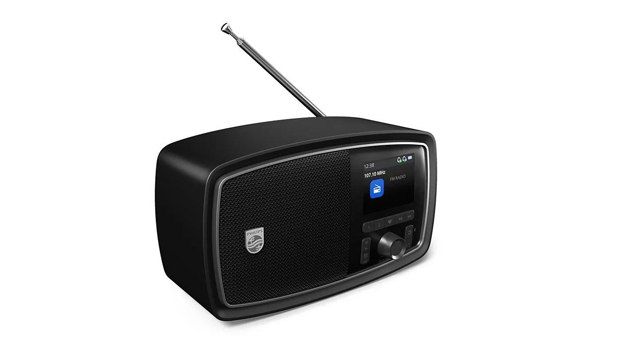 Rádio Portátil PHILIPS TAV2000FB/00 (5 W - Preto), miniatura 3