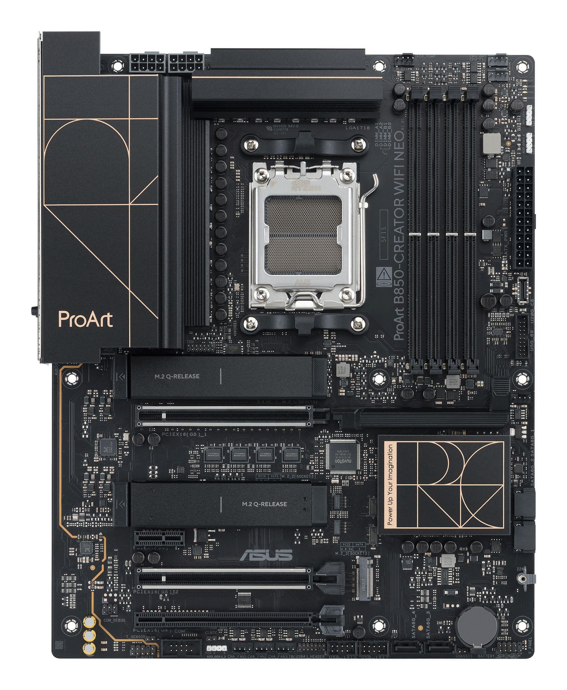 Motherboard ASUS ProArt B850-Creator WiFi Neo (AM5 - ATX - Duplo canal - Preto), miniatura 3
