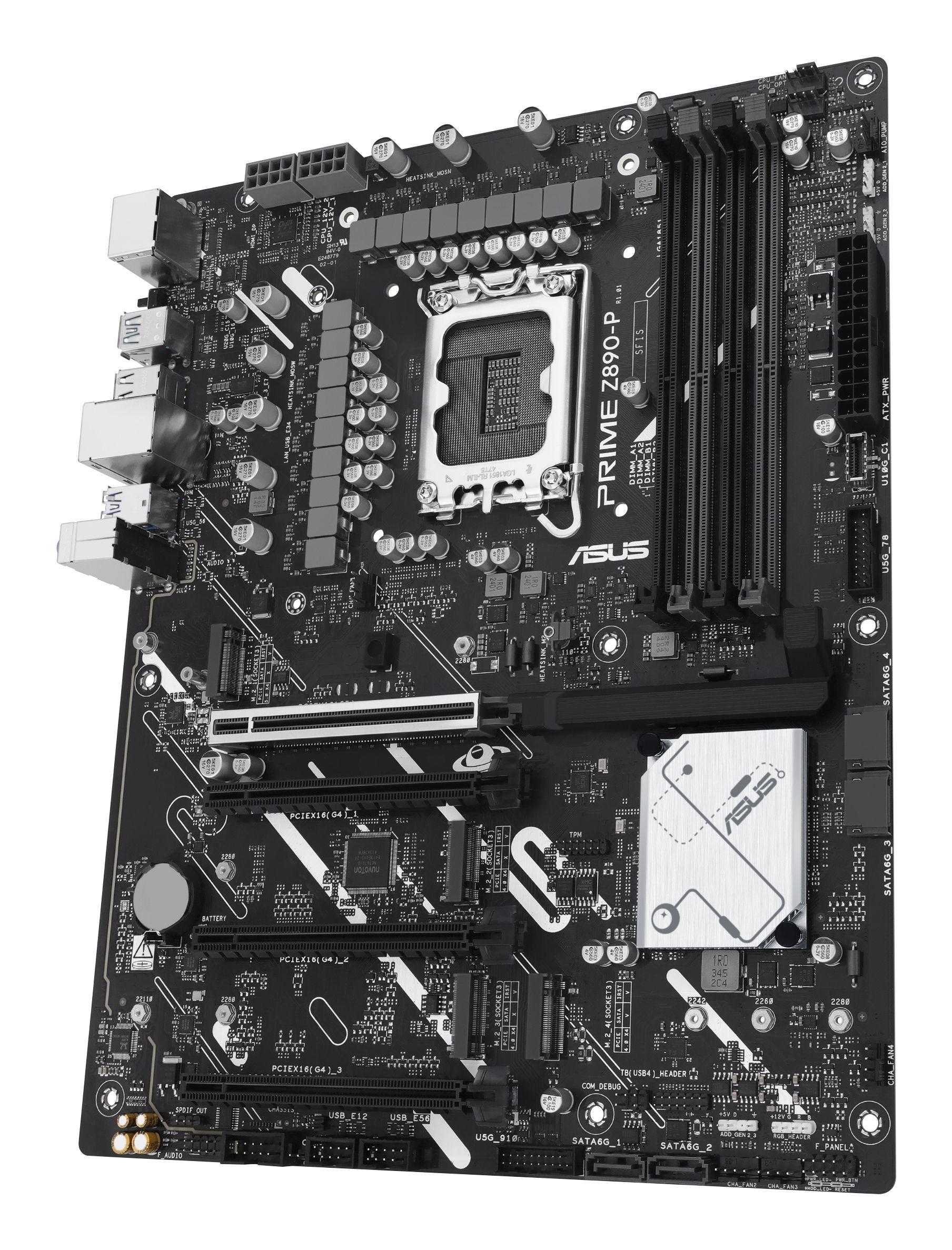 Motherboard ASUS PRIME Z890-P (LGA 1851 (Socket V1) - Intel Core Ultra - ATX - Preto), miniatura 11